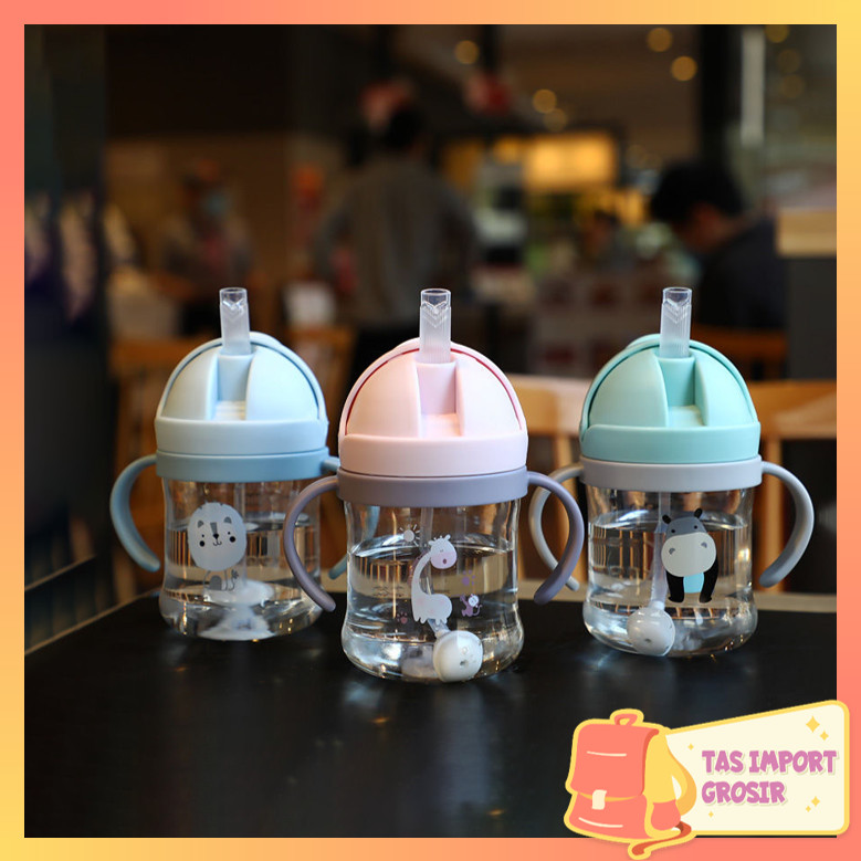 Tas Import - Bo5598 Botol Minum Bayi / Botol Minum Balita / Botol Minum Anak / Gelas Anak Balita Tra