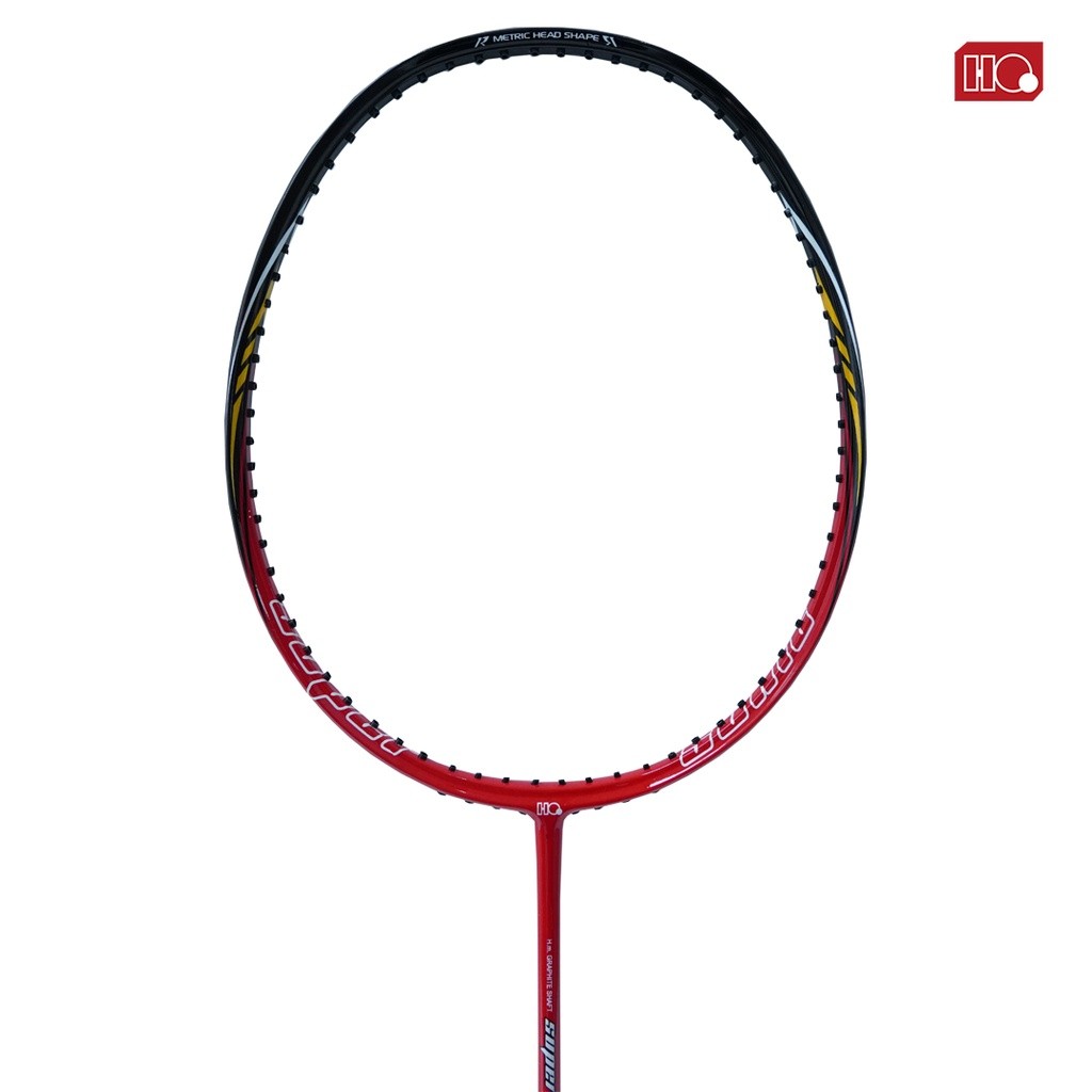 HOT SALE HOT DEALS HI-QUA RAKET BADMINTON BULUTANGKIS SUPER SONIC SENAR TERPASANG FULL SET SIAP