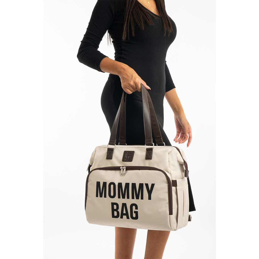 MOMMY BAG MOTHER BABY CARE BAG CREAM