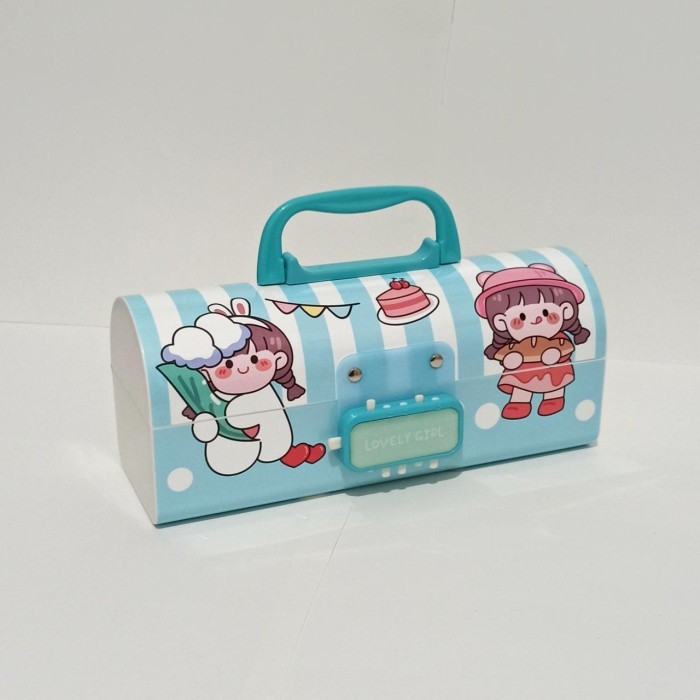 

[PROMO]New BOS Kotak Pensil Plastik Kode Whiteboard/Kotak Pensil Kode/Pencil Case - 8