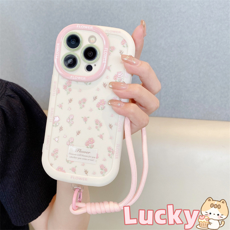 case OPPO Bunga yang indah Casing ponsel cocok untuk OPPO A15 A16 A17 A53 A54 A55 A57 A58 Case Ponse