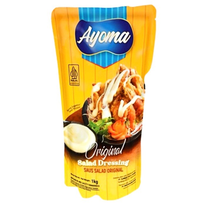 

Mayonnaise Salad Dressing Ayoma Original 1kg