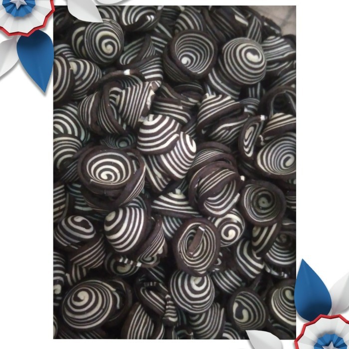 

jajanan camilan kuping gajah hitam 250 gr