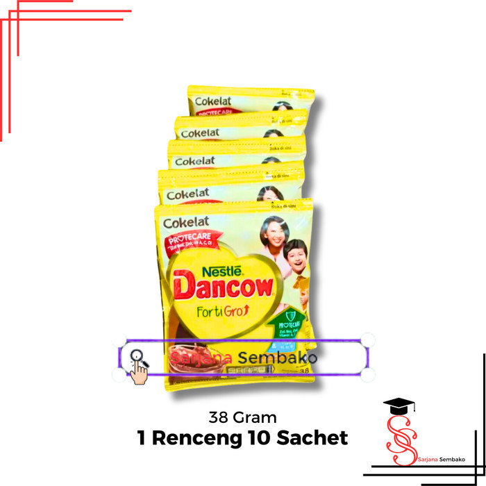 

Dancow Susu Bubuk Coklat 38 Gram - 1 Renceng 10 Sachet