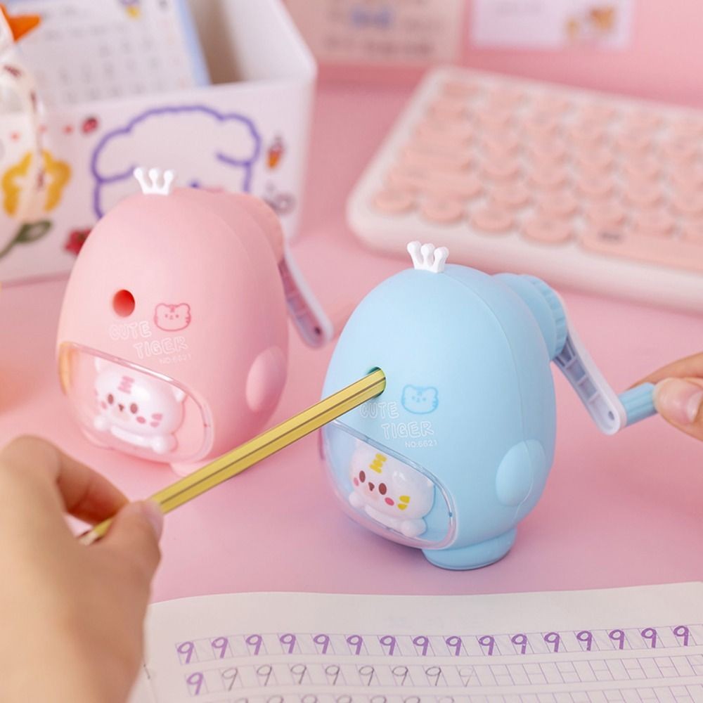 

Hand Crank Sketching Drawing School Supplies Hand Pencil Sharpener Student Stationery Pencil Cutting Tools Mechanical Sharpener