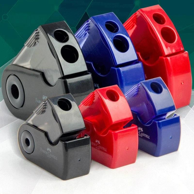 

Double Pencil Sharpener Single Hole Double Hole Multifunctional School Office Supplies Creative Student Stationery Item