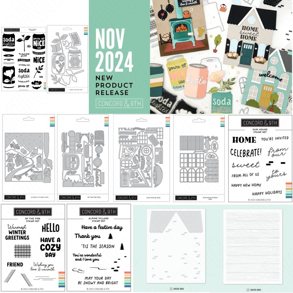 

2024 Alphabet Collection Soda Wood Slat Clear Stamps Metal Cutting Dies Hot Foil For DIY Decorating Scrapbook Paper Card Album