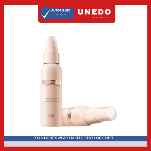 YOU Noutriwear Makeup Stay Lock Mist Setting Spray-Finishing Spray Oil Control Tahan Lama