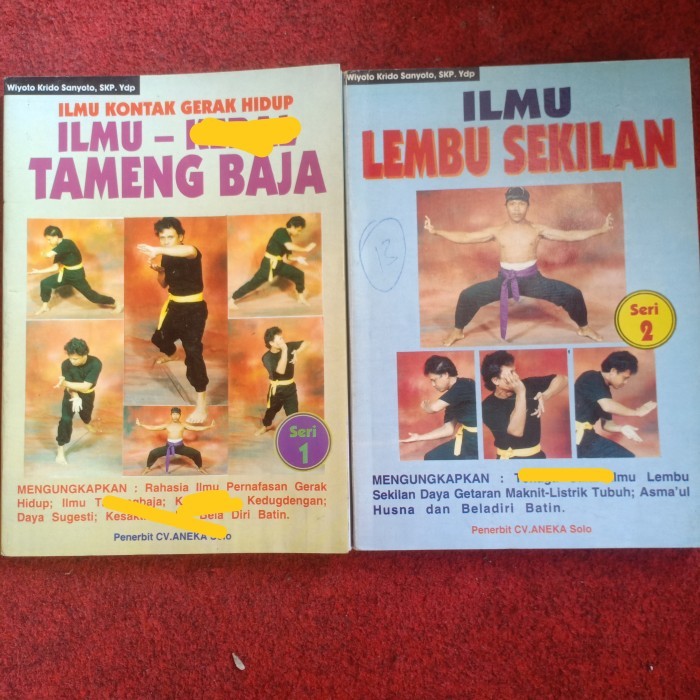 2 Seri Lengkap Ilmu Kontak Gerak Hidup Tameng Baja Ilmu Lembu Sekilan