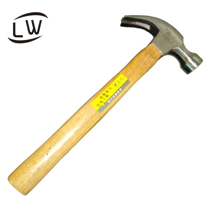 PALU KAMBING GAGANG KAYU / CLAW HAMMER GAGANG KAYU