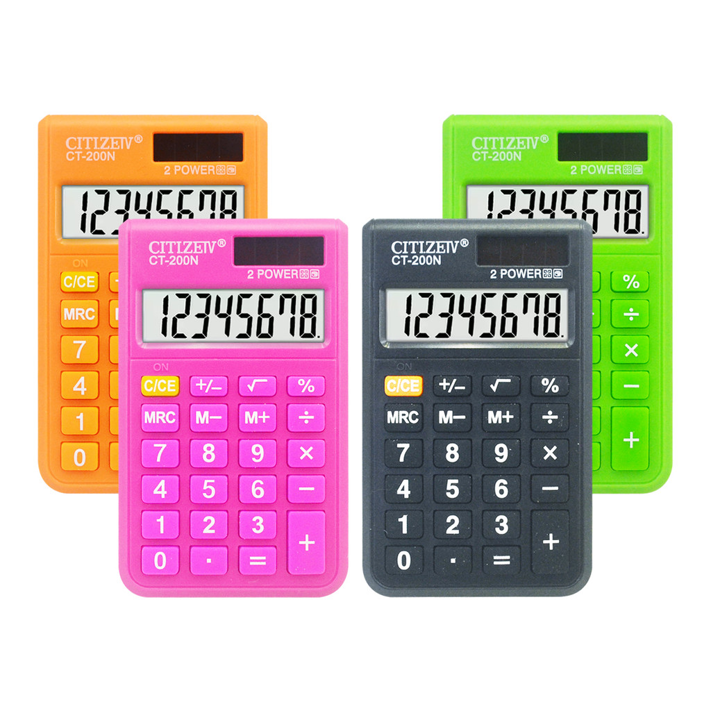 

Kalkulator Saku Calculator KK-200/CT-200 Calculator 8 Digits