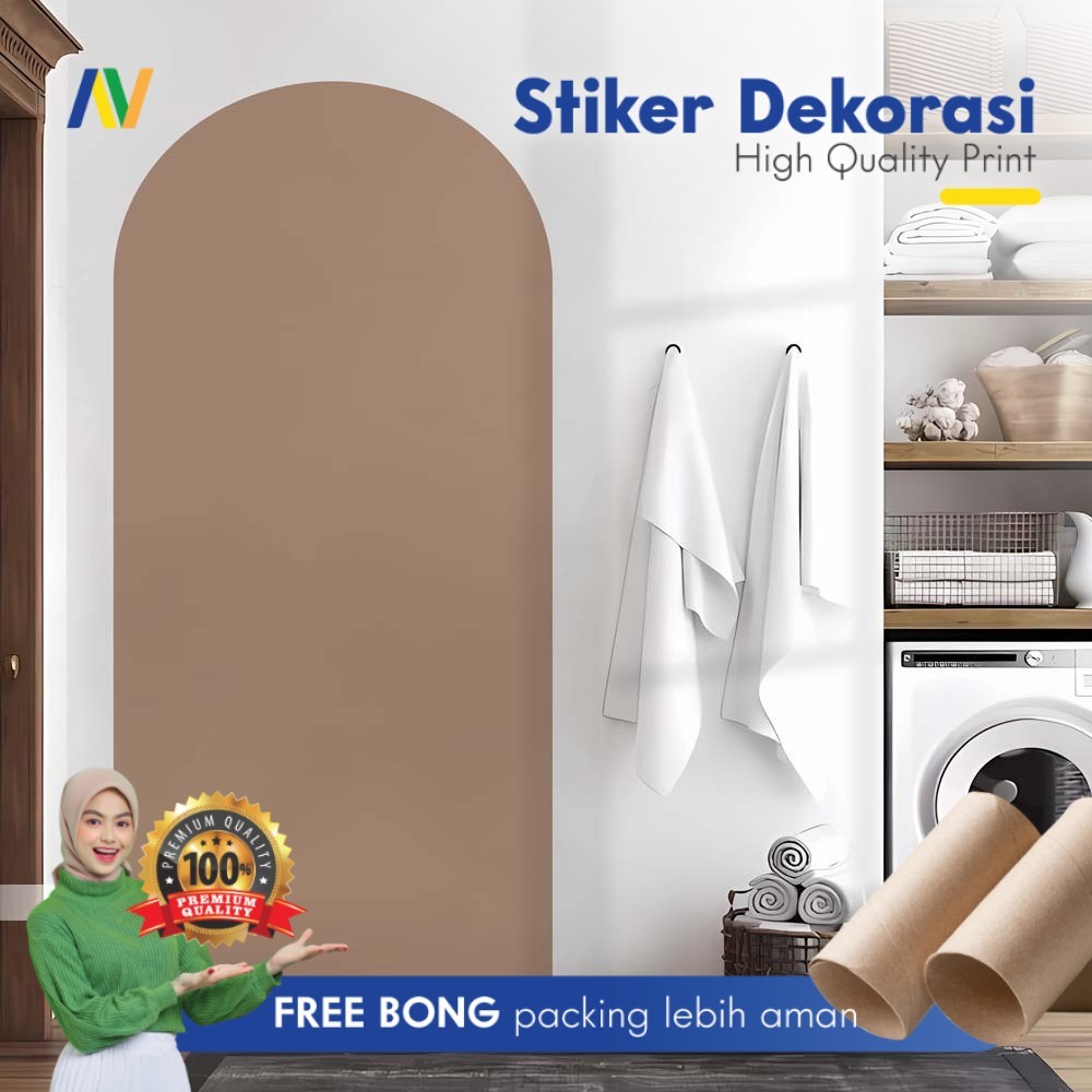 Terlaris Stiker Dinding Aesthetic - Stiker Dinding Arch Design - Stiker Dinding Motif Abstrak 7 -