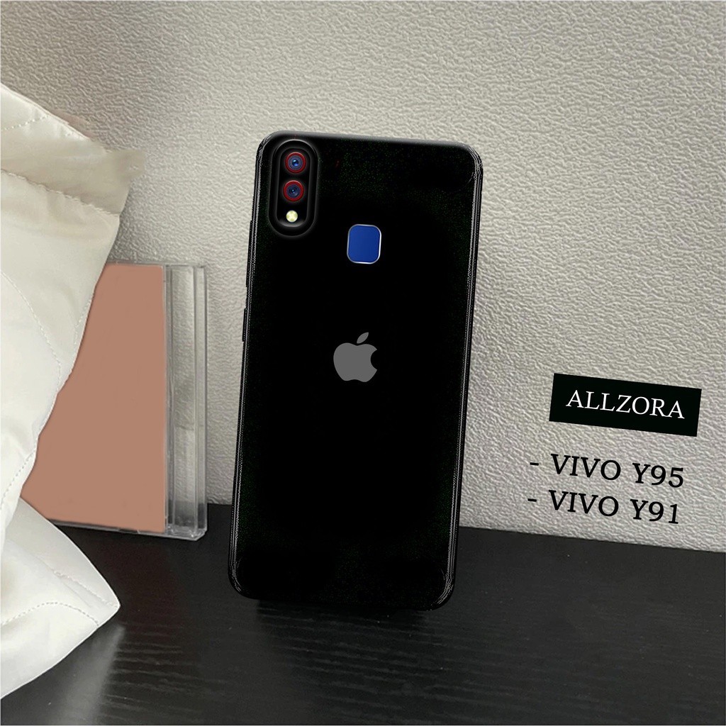 ALLZORA - Case Vivo Y91 / Vivo Y95 Terbaru - Fashion Case BRANDED - Softcase Pro Camera - Kesing Hp 