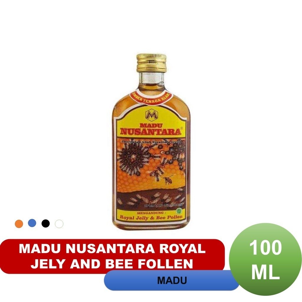 

Madu Nusantara Royal Jelly And Bee Pollen BTL 100 ML
