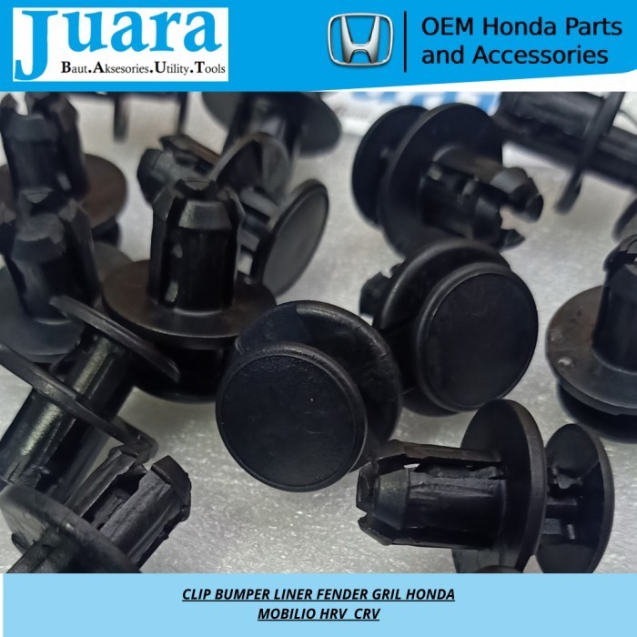 Kancing Clip bumper Liner fender Grill Honda CRV CITY HRV BRIO MOBILIO