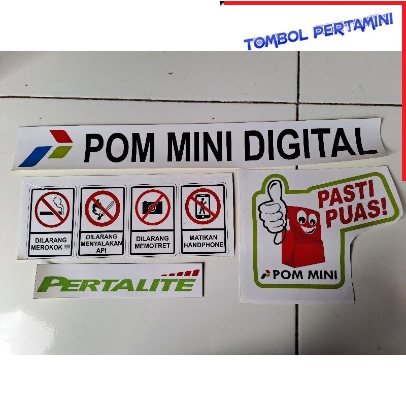 

Set Sticker Pom Mini Pertamini Digital 1 Nozzle Tinggal Pasang Ke Casing