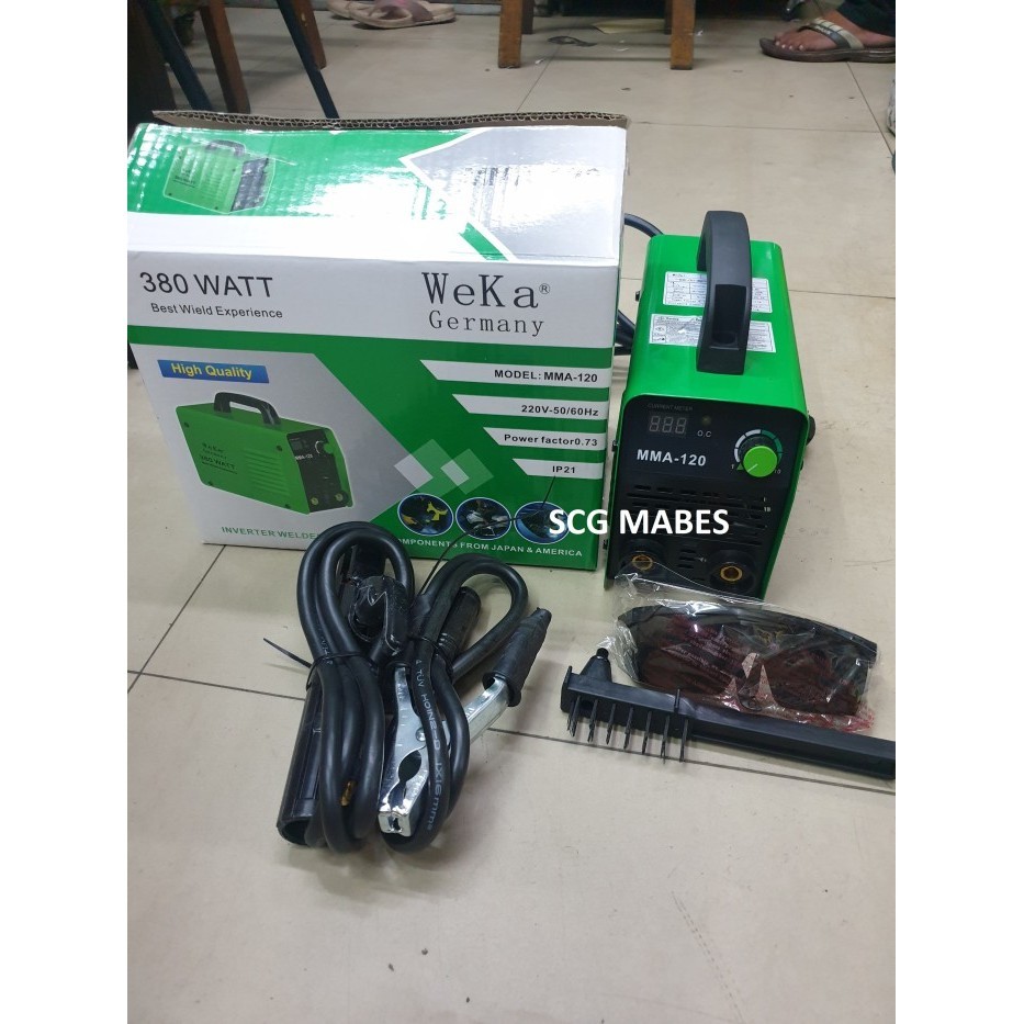 Mesin Travo Las MMA120 WeKa 380Watt Inverter / Mesin Travo Las MMA120 WeKa 380Watt