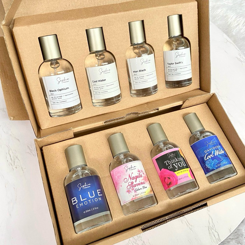 BUNDLING PARFUM LILABO ISI 4 BOTOL KACA MEWAH