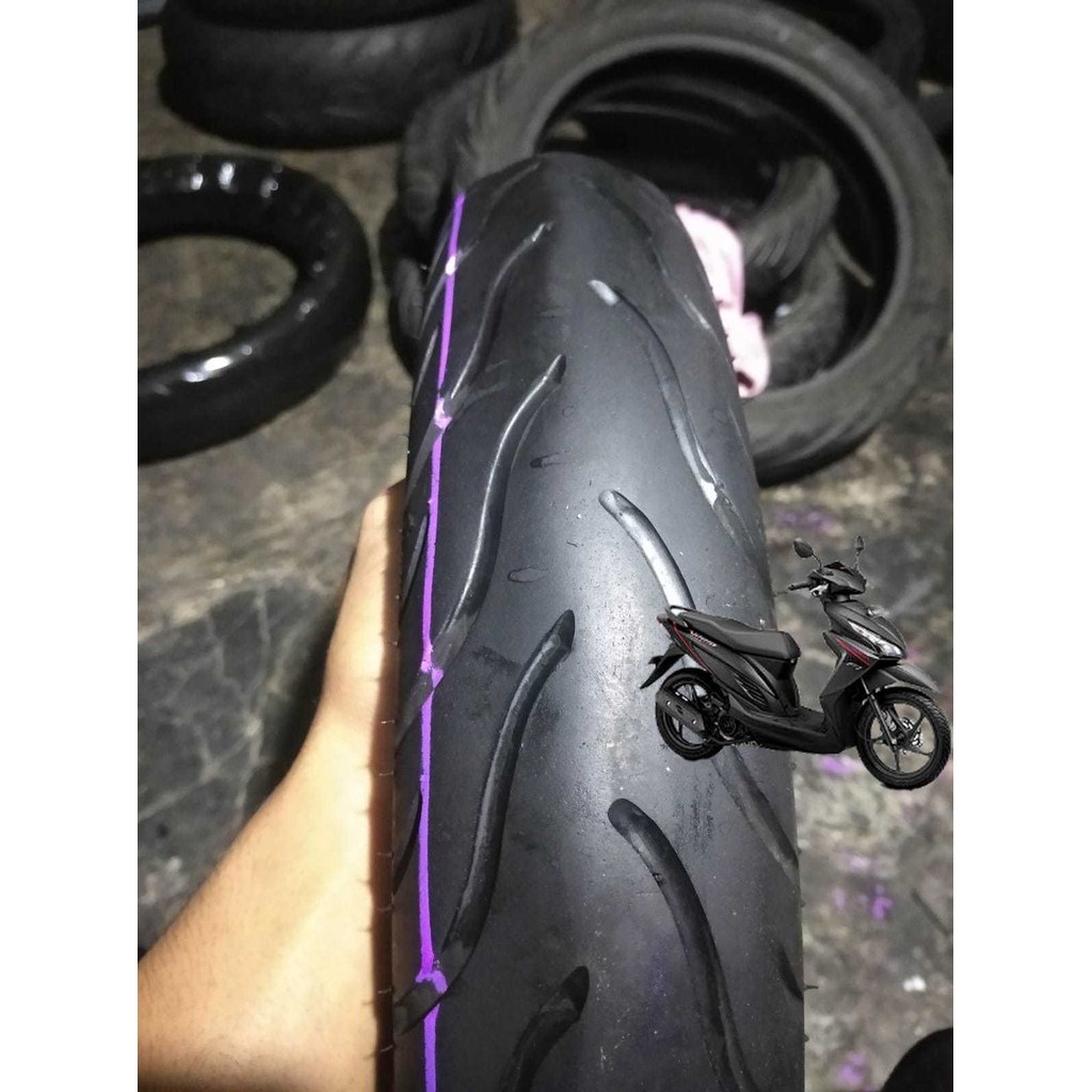 BAN VARIO 110 LED DEPAN UKURAN 80/90 RING 14 NON TUBLES MERK MICHELIN PILOT STREET TERJAMIN