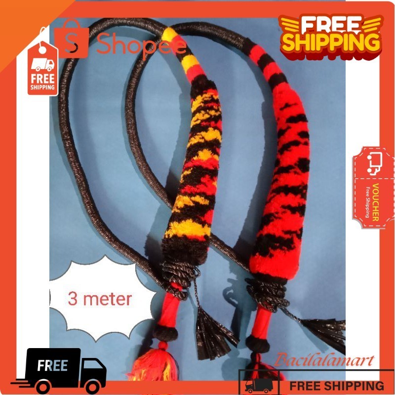 ️CAMBUK PECUT BOPO GOM,BYOK PANJANG / PECUT JARANAN PANJANG / PECUT BOPO GOMBYOK BLM