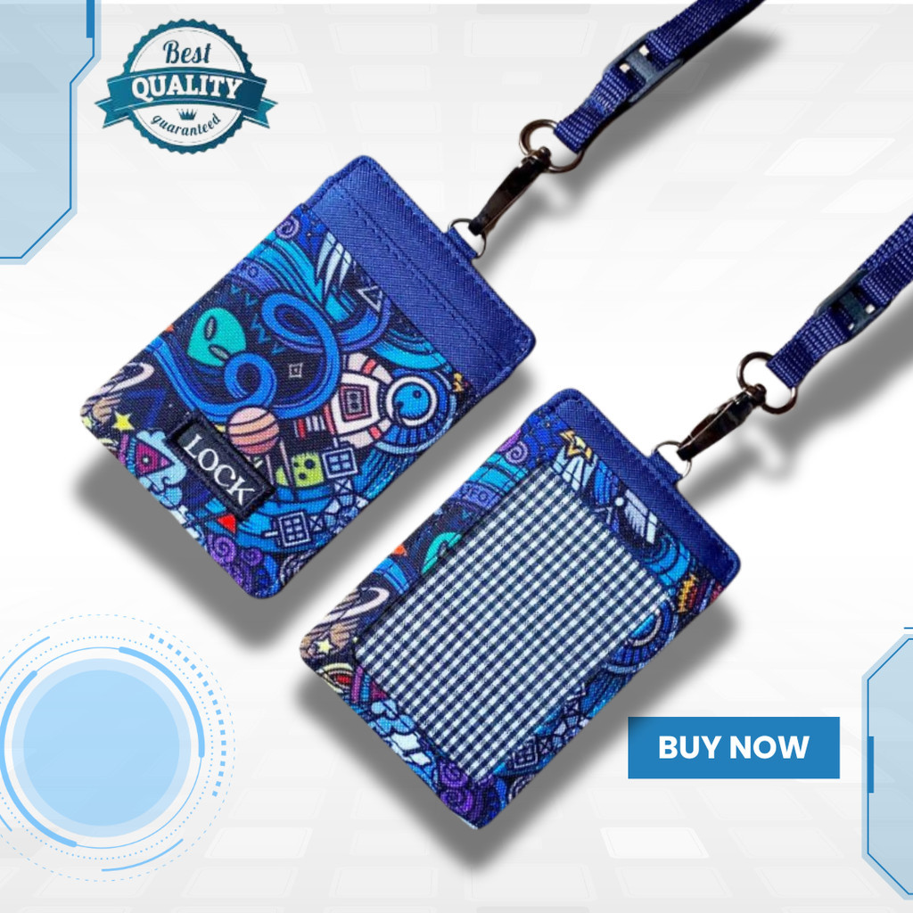 

Holder ID Card Gantung Leher dengan Lanyard Anti Air untuk Kantor SS31