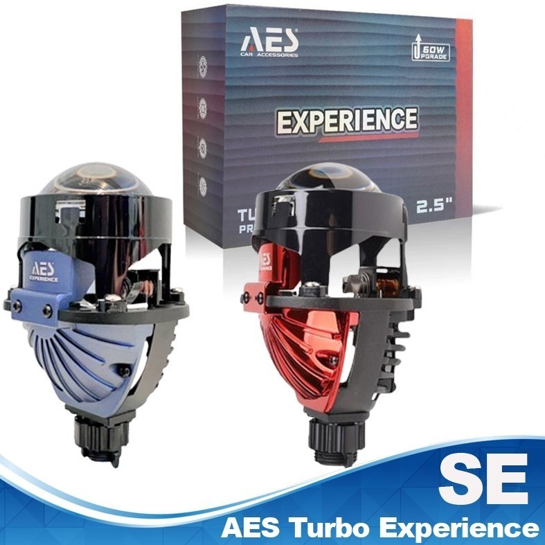 promo biled aes turbo terbaru 2024 Bi-LED 2.5" AES Turbo SE UPGRADE | LED Projector Turbo SE 2,5 inch | Biled AES 2.5 inch Turbo SE Non Laser