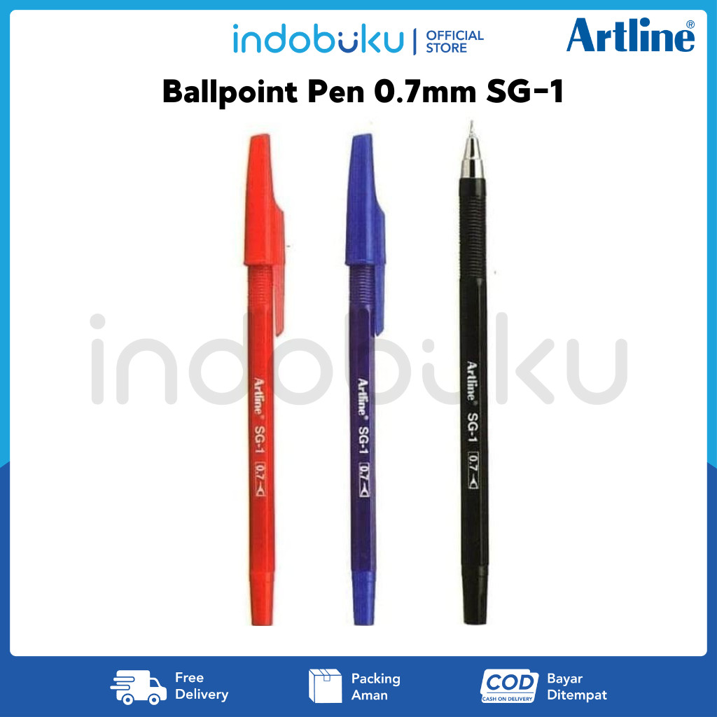 

Pulpen Artline Ballpoint Pen Artline 0.7mm SG-1 (1 PCS)