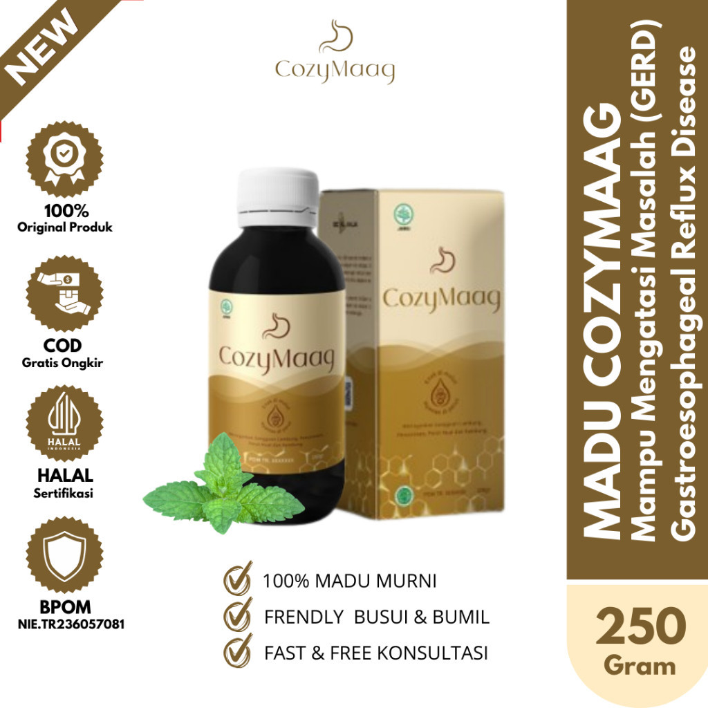 

Cozymaag Madu Vitabumin Penambah Nafsu Makan Kemasan 4 Botol | Mengandung Madu Murni Asli Tanpa Campuran | Dan Ekstrak Herbal | Dapat Menigkatkan Nafsu Makan dan Penggemuk Badan | Juga Mengatasi Masalah Pada Pencernaan | Seperti Asam Lambung Maag GERD