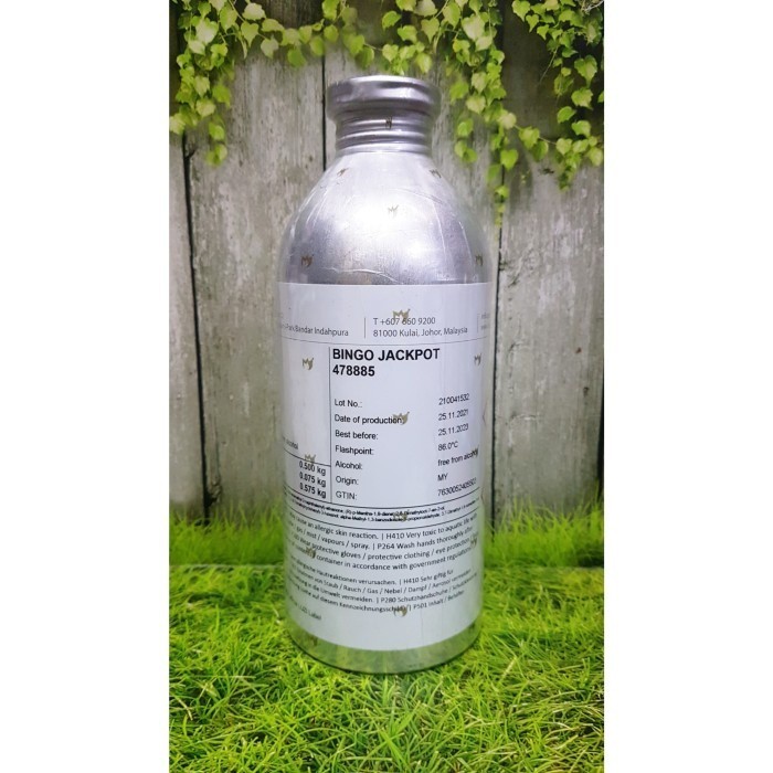 BINGO JACKPOT inspired P.R.1 MILLION LUCKY MAN by luzi kemasan segel 500ml