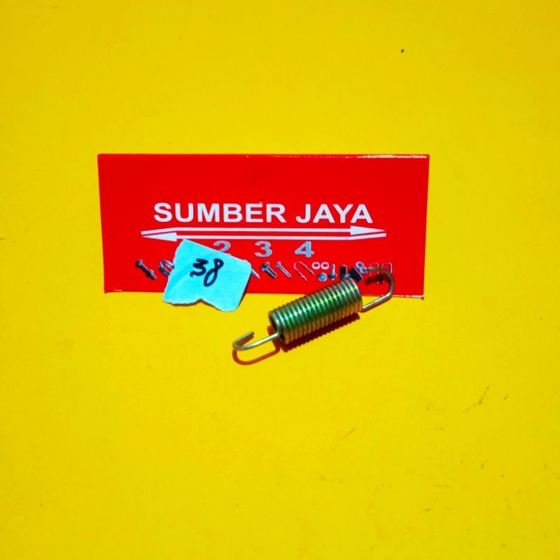 Per Tarik Panjang 40 MM Diameter Kawat 1 MM Pir Pegas Spring Peer Lentur 6 X 8 X 1 TERMURAH