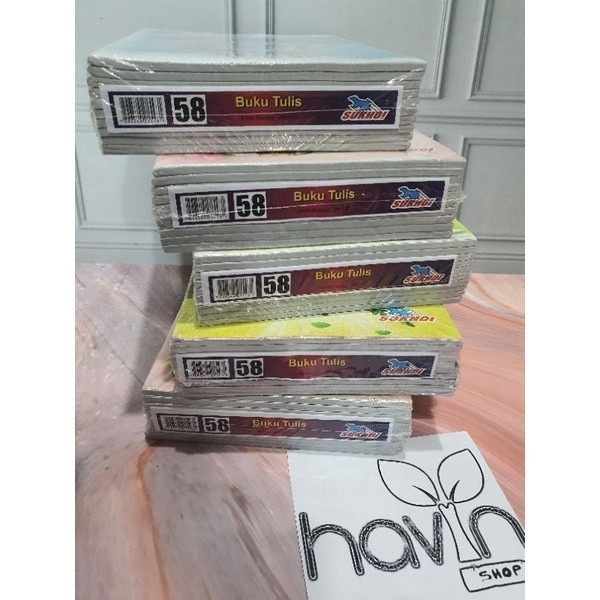 

MilL (10pc) buku tulis murah isi 58 lembar/buku murah/buku tulis BACA DESKRIPSI