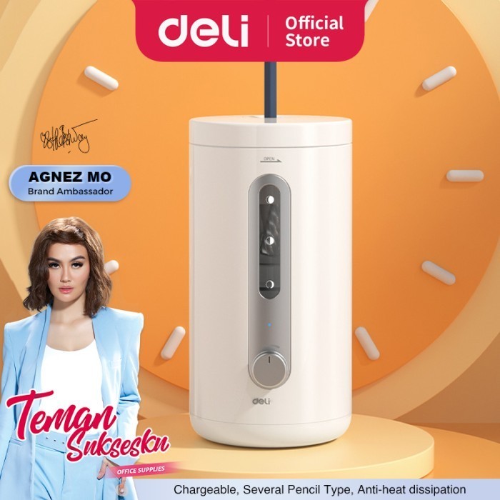 

Deli Rautan Pensil Elektrik Otomatis Electrical Sharpener Charge VA6