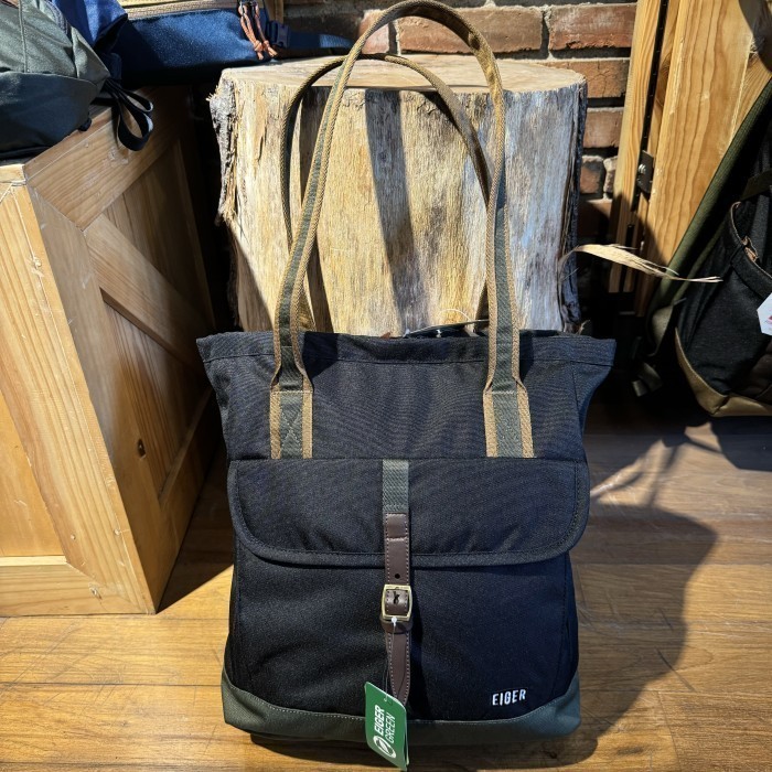 TAS VOYAGER TOTE BAG - BLACK