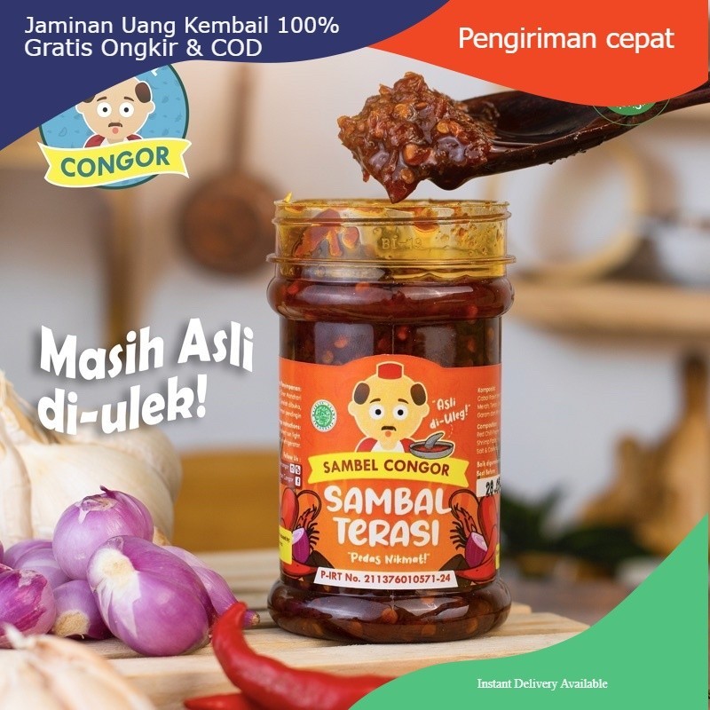 

Sambal Terasi Lombok NTB by Sambel Congor INSTAN TERMURAH