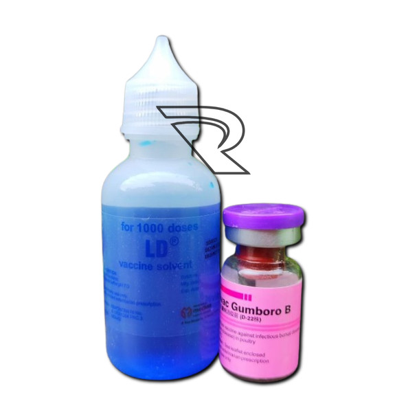 Vaksin Ayam Medivac Gumboro B Dosis 1000 Ekor Untuk Ayam Umur 7 - 40 Hari Vaksin Anti Penyakit Gumbo
