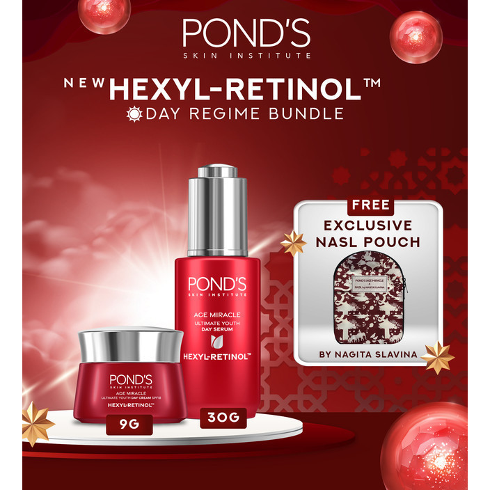 Jakarta Fashion Week 2025 - Pond's Age Miracle Hexyl Retinol Niacinamide Day & Night Cream Moisturiz