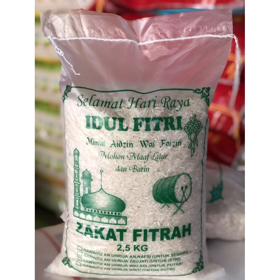 

Moerah~ BERAS ZAKAT FITRAH 2.5 KG / 2,5 KG IDUL FITRI