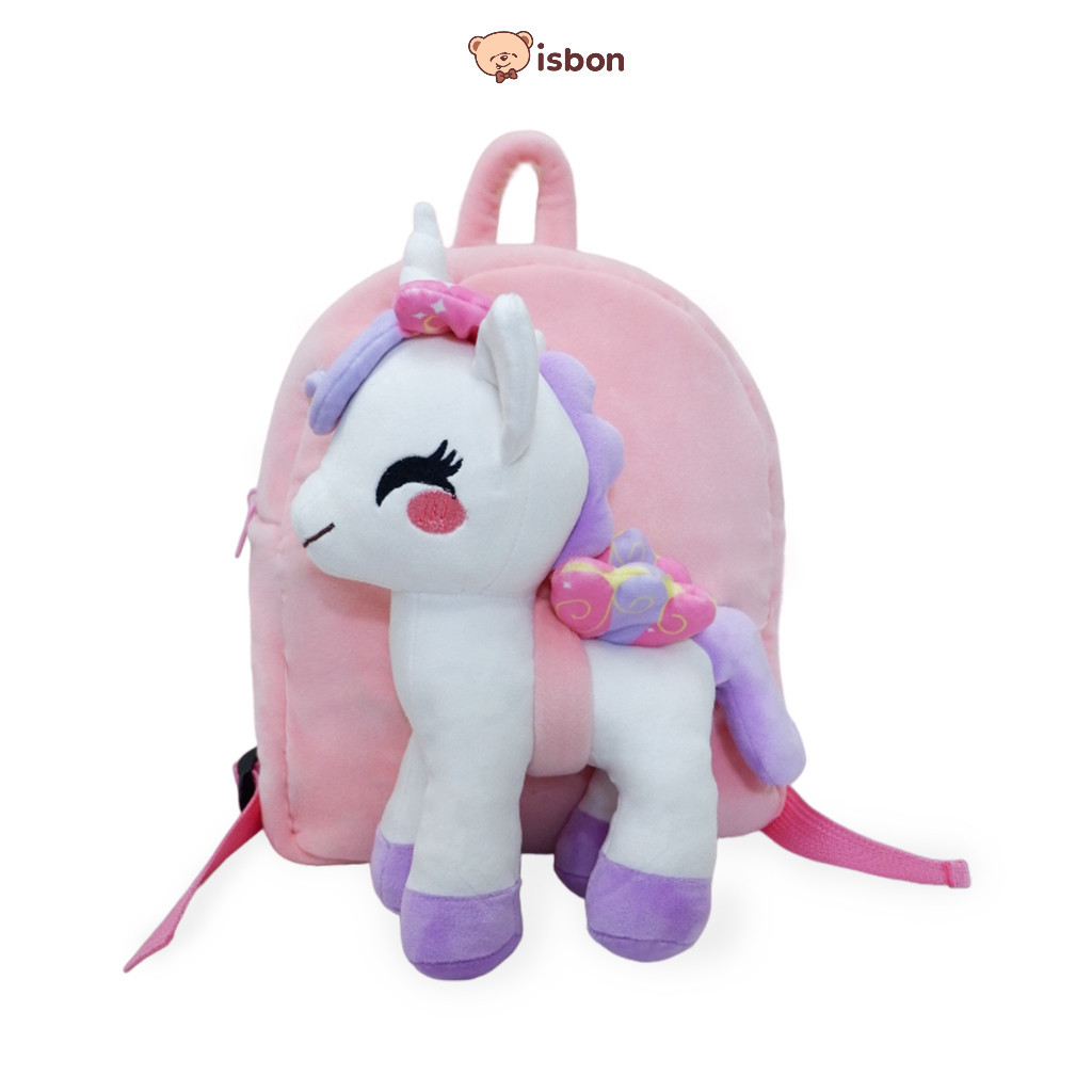 ISTANA BONEKA Tas Ransel Backpack Unicorn Untuk Sekolah Anak Menggunakan Tas Punggung Muat Banyak Ba