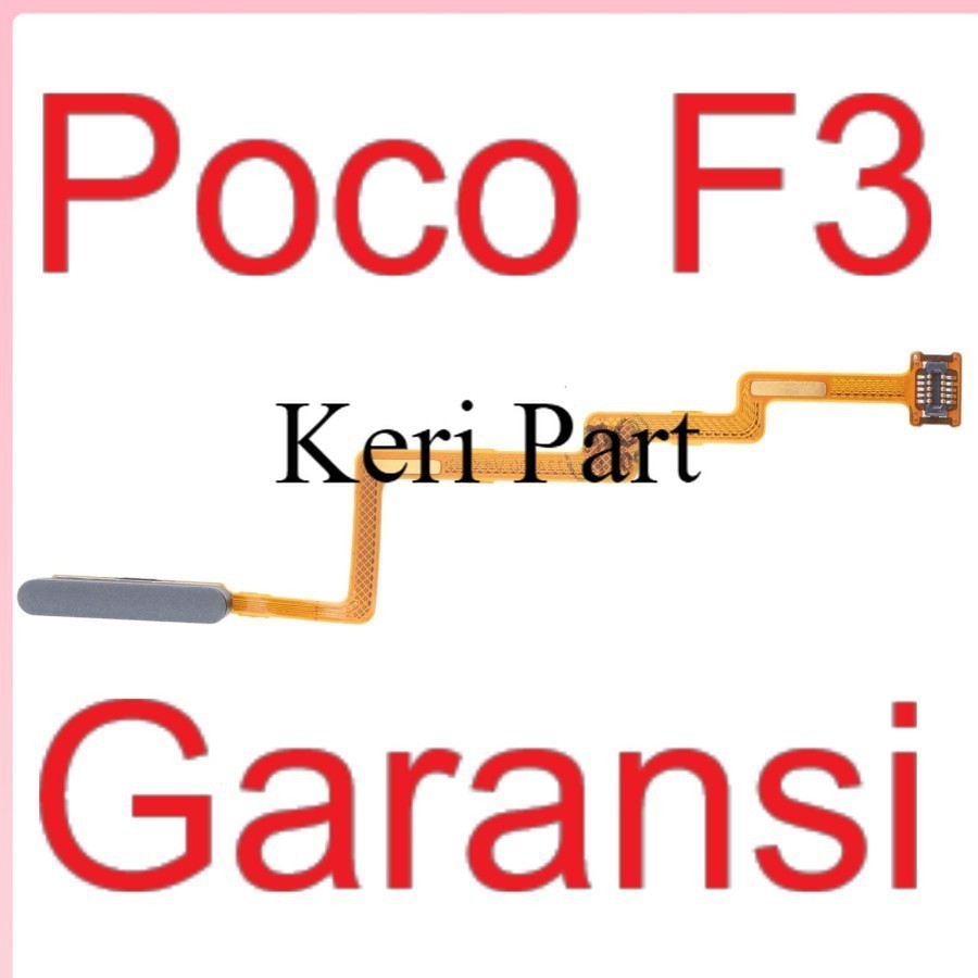 Flexibel Fingerprint Sensor - On Off - Xiaomi Poco F3 - M2012K11AG