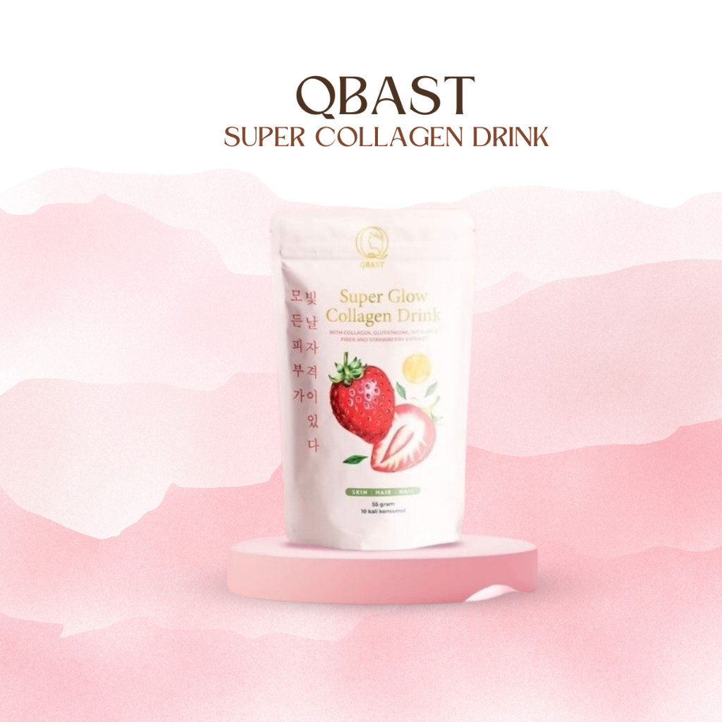 

QBAST COLLAGEN DRINK SUPER GLOW COLLAGEN DRINK BY QBAST QELSEA