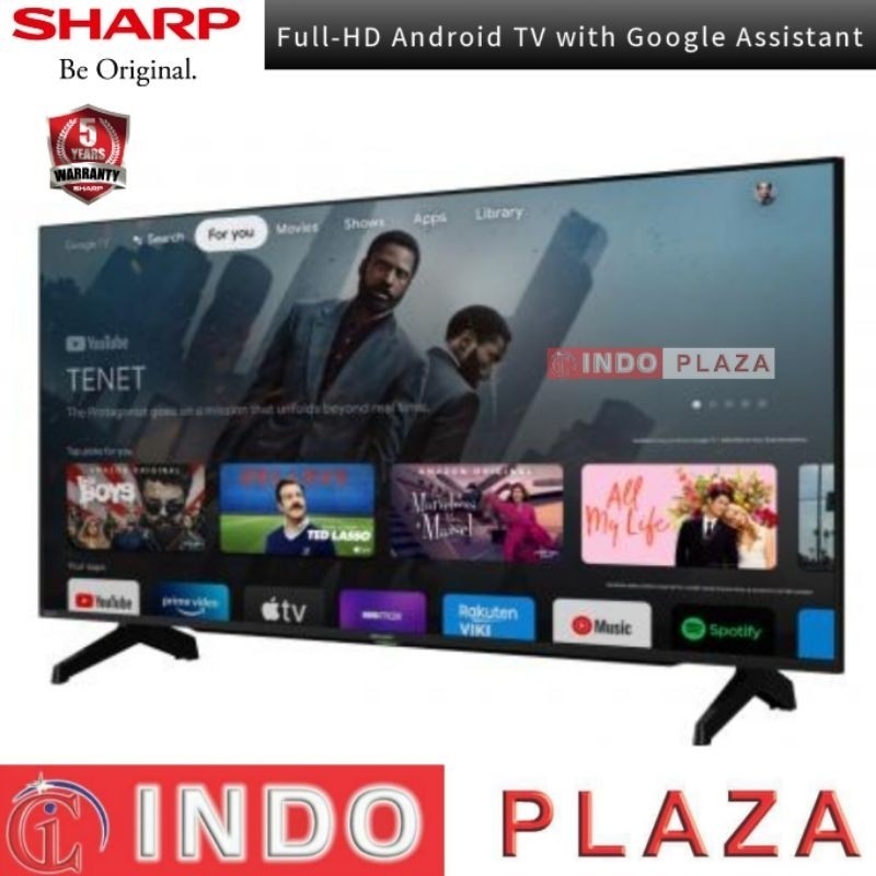 TV SMART ANDROID 42 INCH SHARP 2T-C42EG1i GOOGLE TV (KHUSUS MEDAN)