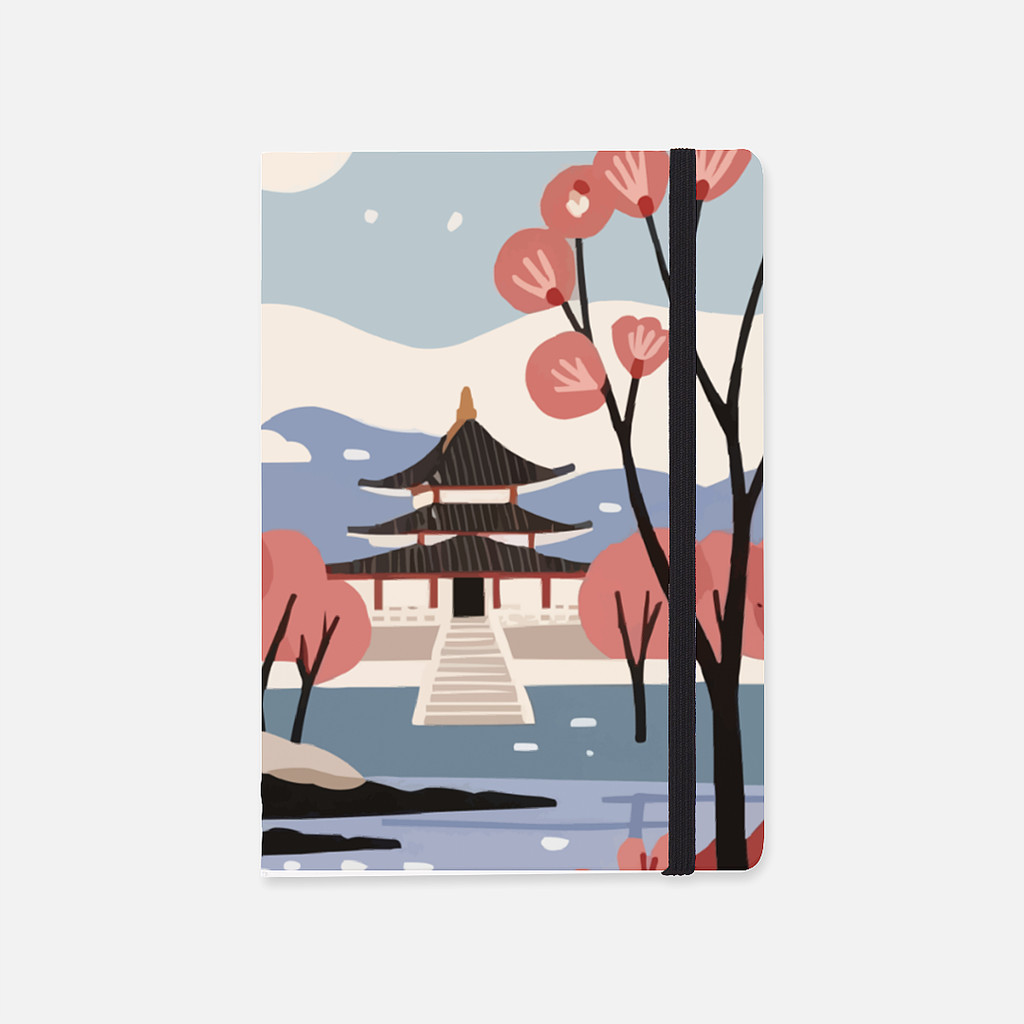 

Jurnal Aesthetic Notebook Buku Tulis Catatan A5 - Pemandangan Korea Series 2