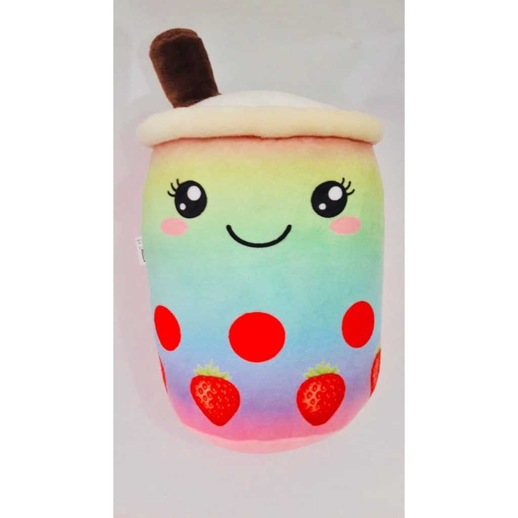 

[New] Boneka Boba Bubble SuperGiant Brownsugar Strawberry - Strawberry-pink