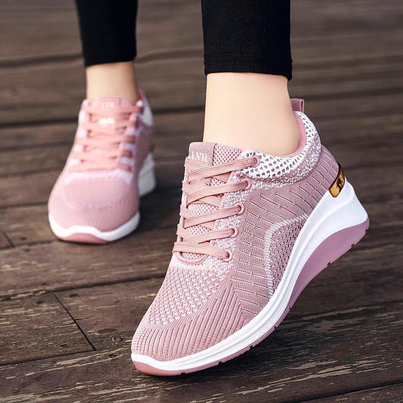 Original Evr [Special Sale 90%] Lv0194 Sepatu Sneakers Wanita Sepatu Rajut Wanita Sport Shoes Model