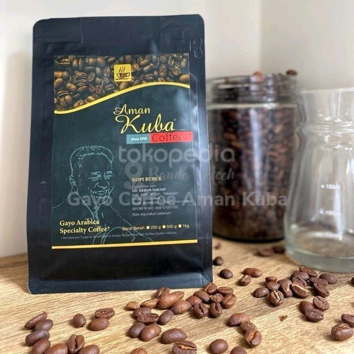 

Specialty Arabica Coffee 250gr (Gayo Coffee Aman Kuba - Kopi Gayo) - Roasted Beans