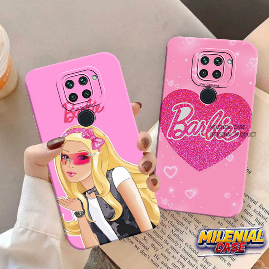 Milenial Case [SR17] Softcase Redmi Note 9/Redmi Note 9 Pro Motif Barbie Kekinian - Case Hp Barbie -