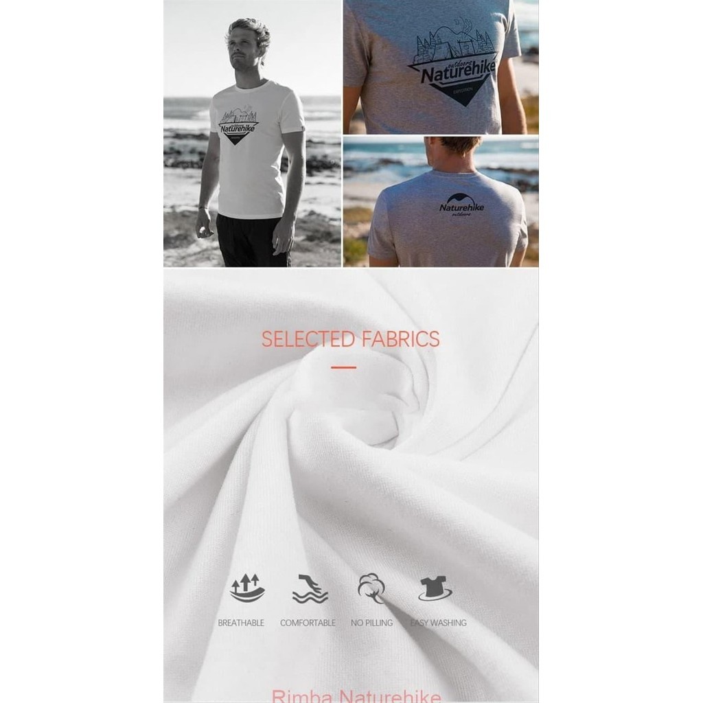 Kaos Naturehike Camping Expedition NH19W004-H - Naturehike T-Shirt