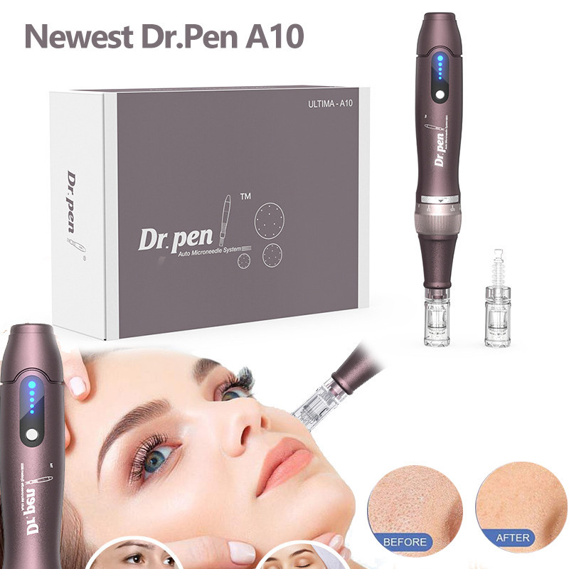 Newest Dr.Pen A10 DERMAPEN MTS Alat BB Glow Generation Mts Injeksi Serum Upgrade Therapy Alat Buat W