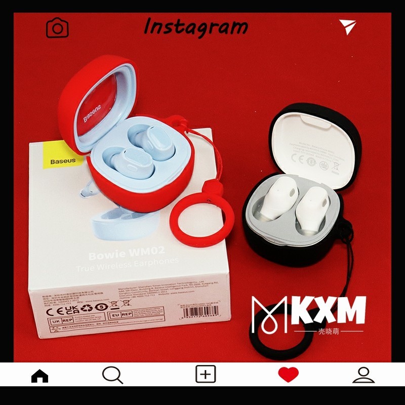 BB01 Baseus Bowie WM02 case Dustproof Silicone Protective Cover Case for WM02