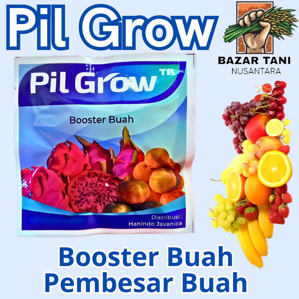 PIL GORW GA3 ZPT BOOSTER BUAH PEMBESAR BUAH ISI TABLET
